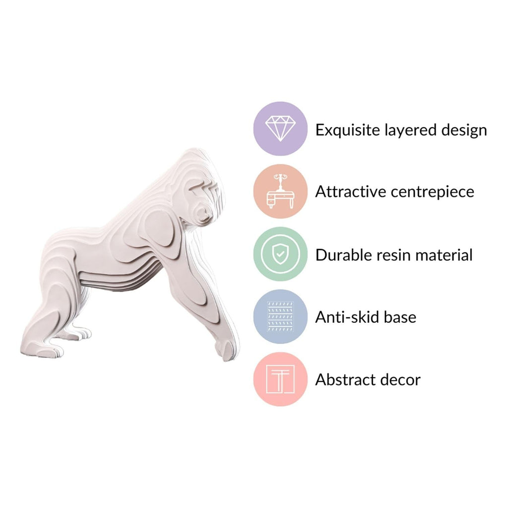 Nestasia Mother and Baby Elephant Decor - Aesthetic Room Decor, Bedroom Decoration Items, Decorative Items for Home, Gold