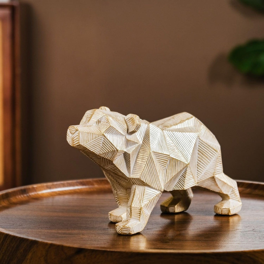 Nestasia Mother and Baby Elephant Decor - Aesthetic Room Decor, Bedroom Decoration Items, Decorative Items for Home, Gold
