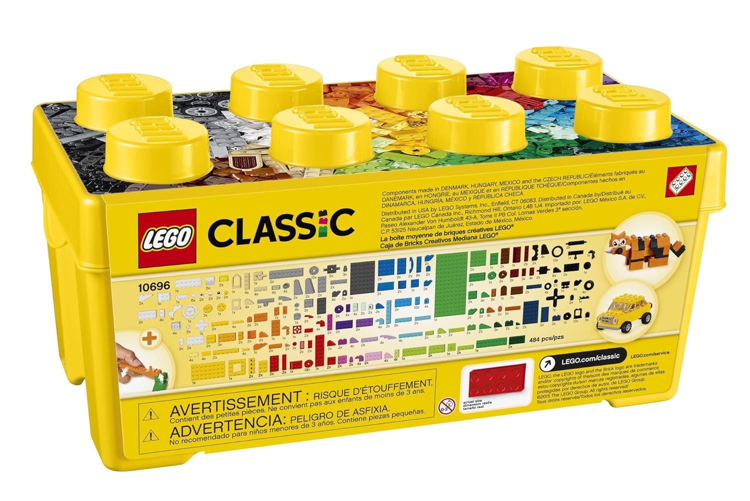 LEGO Classic Medium Creative Brick Box 10696 Building Blocks Toys